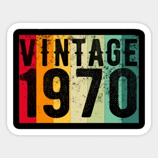 Vintage 1970 Sticker